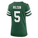 Zennovawear Garrett Wilson New York Jets Women's Game Jersey - Legacy Green