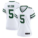 Zennovawear Garrett Wilson New York Jets Women's Game Jersey - Legacy White