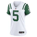 Zennovawear Garrett Wilson New York Jets Women's Classic Alternate Game Jersey - White