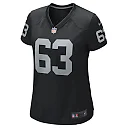 Zennovawear Gene Upshaw Las Vegas Raiders Women's Game Retired Player Jersey - Black