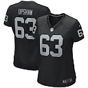 Zennovawear Gene Upshaw Las Vegas Raiders Women's Game Retired Player Jersey - Black