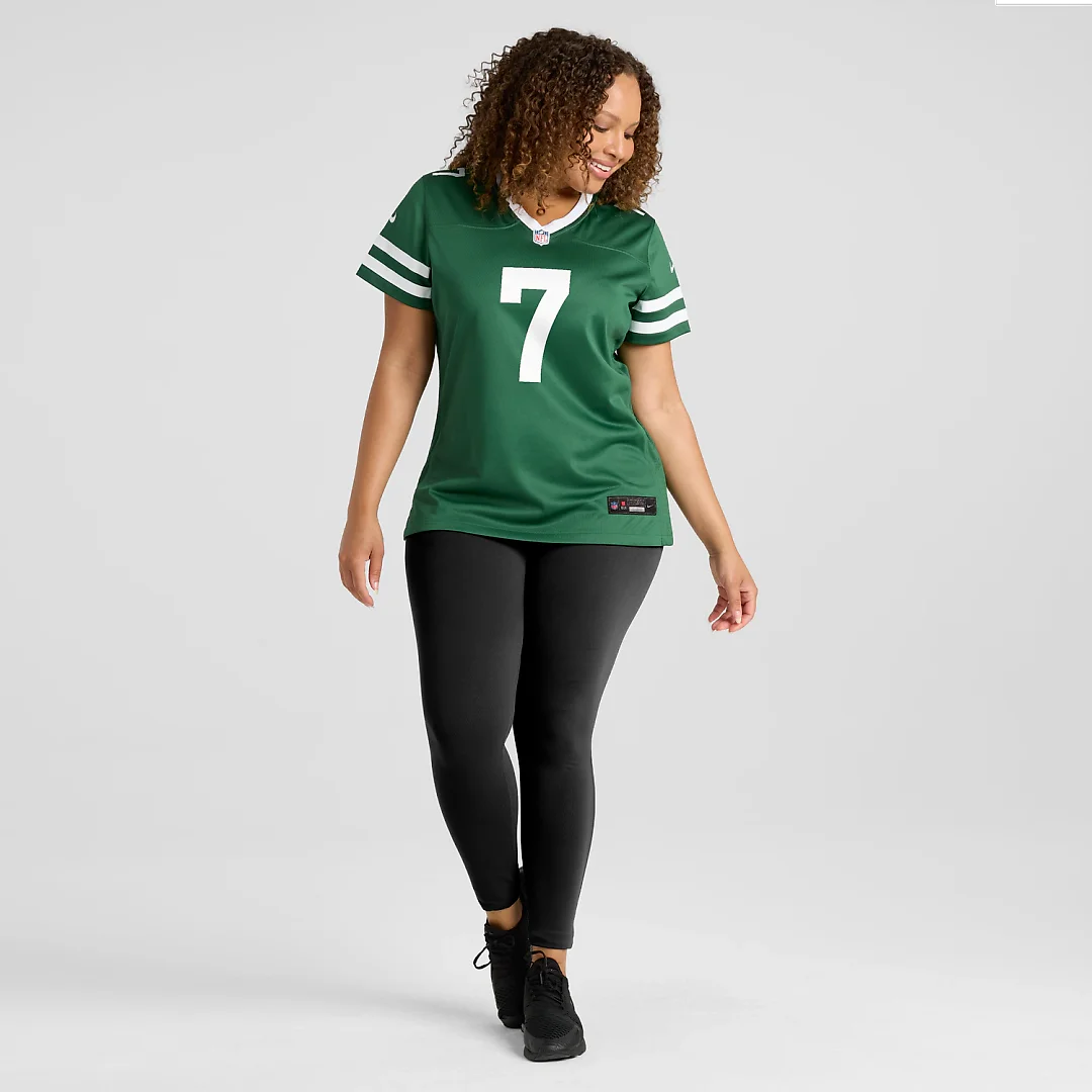 Zennovawear Geno Smith New York Jets Women's Game Jersey - Legacy Green