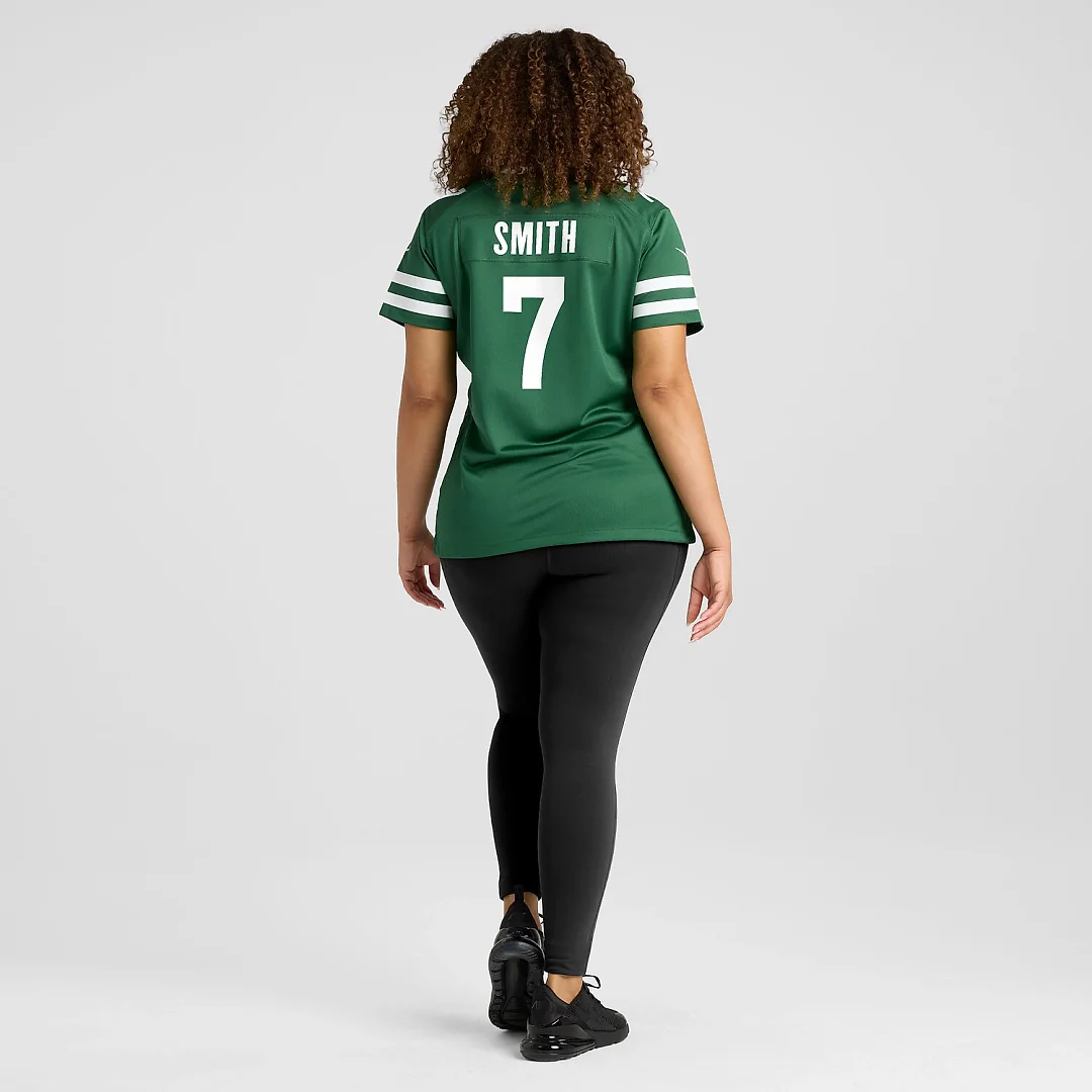 Zennovawear Geno Smith New York Jets Women's Game Jersey - Legacy Green