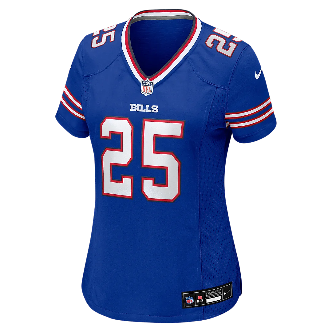 Zennovawear Geno Stone Buffalo Bills Women's Team Game Jersey - Royal
