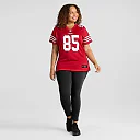 Zennovawear George Kittle San Francisco 49ers Women's Player Jersey - Scarlet