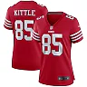 Zennovawear George Kittle San Francisco 49ers Women's Player Jersey - Scarlet