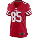 Zennovawear George Kittle San Francisco 49ers Women's Player Jersey - Scarlet