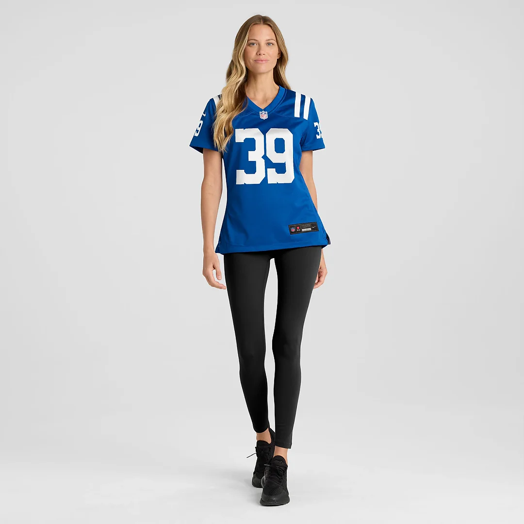 Zennovawear George Odum Indianapolis Colts Women's Team Game Jersey - Royal