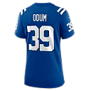 Zennovawear George Odum Indianapolis Colts Women's Team Game Jersey - Royal
