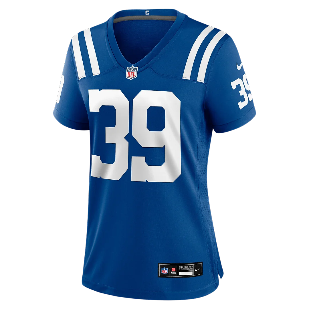 Zennovawear George Odum Indianapolis Colts Women's Team Game Jersey - Royal