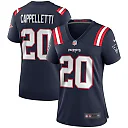 Zennovawear Gino Cappelletti New England Patriots Women's Game Retired Player Jersey - Navy
