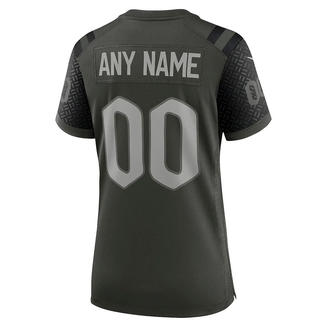 Zennovawear New York Jets Women's 2025 Rivalries Collection Custom Game Jersey - Gotham Green