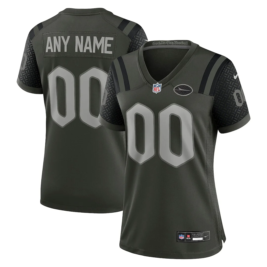 Zennovawear New York Jets Women's 2025 Rivalries Collection Custom Game Jersey - Gotham Green
