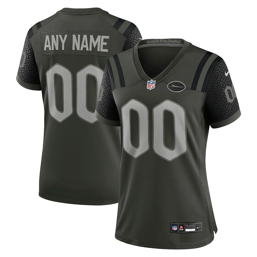 Zennovawear New York Jets Women's 2025 Rivalries Collection Custom Game Jersey - Gotham Green