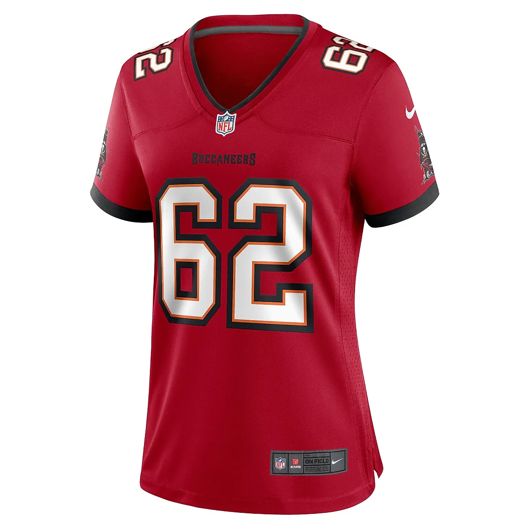 Zennovawear Graham Barton Tampa Bay Buccaneers Women's Game Jersey - Red
