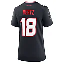 Zennovawear Graham Mertz Houston Texans Women's Team Game Jersey - Navy