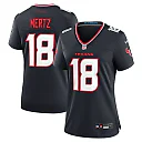 Zennovawear Graham Mertz Houston Texans Women's Team Game Jersey - Navy