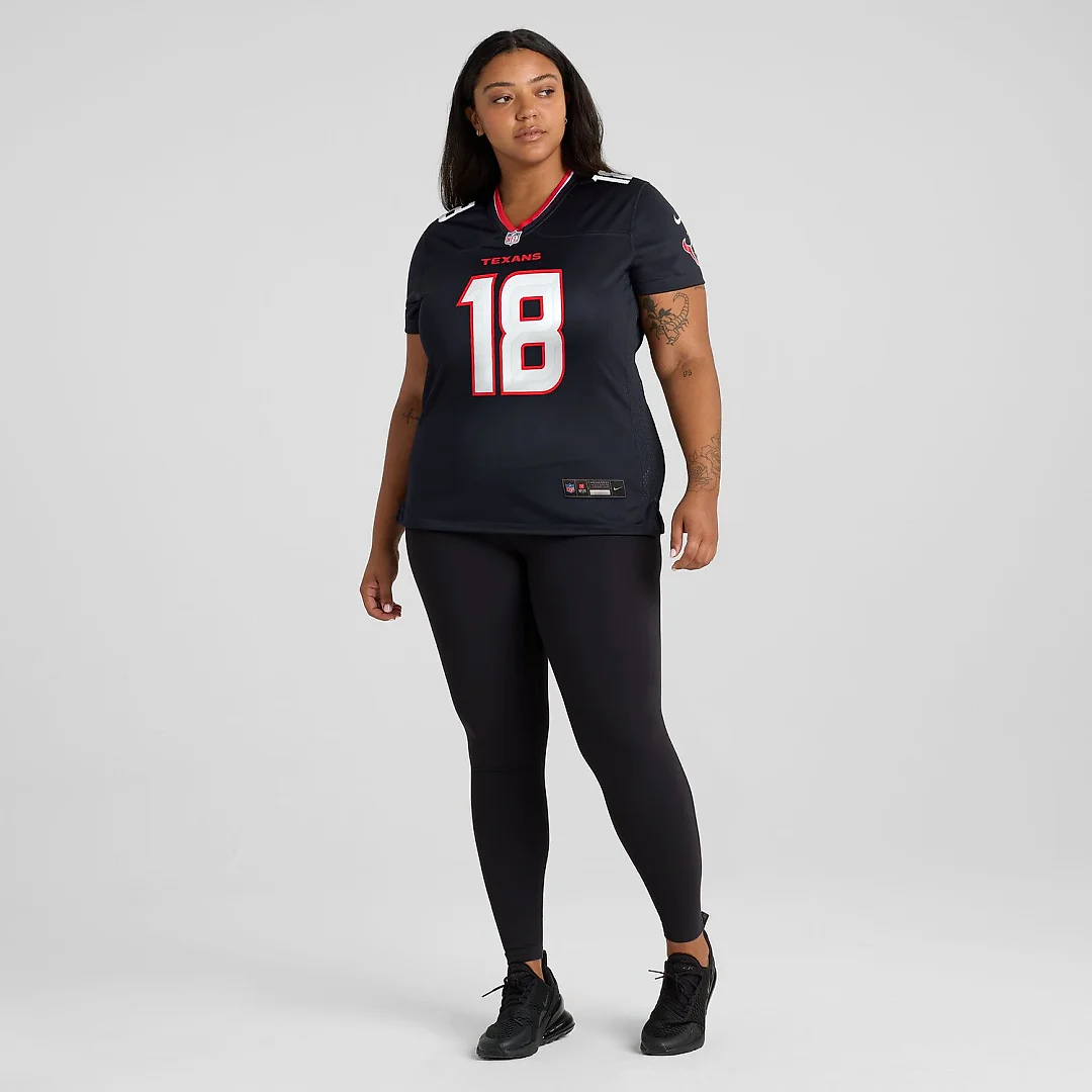 Zennovawear Graham Mertz Houston Texans Women's Team Game Jersey - Navy