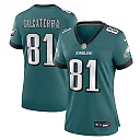 Zennovawear Grant Calcaterra Philadelphia Eagles Women's Team Game Jersey - Midnight Green