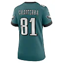 Zennovawear Grant Calcaterra Philadelphia Eagles Women's Team Game Jersey - Midnight Green