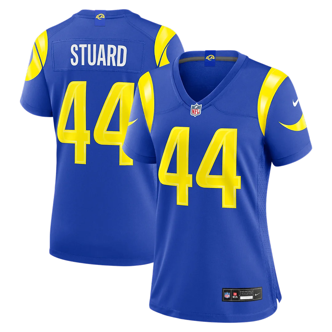 Zennovawear Grant Stuard Los Angeles Rams Women's Team Game Jersey - Royal