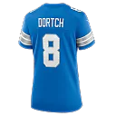Zennovawear Greg Dortch Detroit Lions Women's Team Game Jersey - Blue