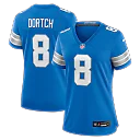 Zennovawear Greg Dortch Detroit Lions Women's Team Game Jersey - Blue