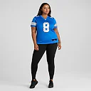 Zennovawear Greg Dortch Detroit Lions Women's Team Game Jersey - Blue