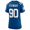 Zennovawear Grover Stewart Indianapolis Colts Women's Game Jersey - Royal