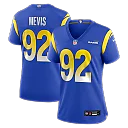 Zennovawear Harrison Mevis Los Angeles Rams Women's Team Game Jersey - Royal