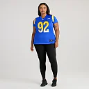 Zennovawear Harrison Mevis Los Angeles Rams Women's Team Game Jersey - Royal