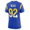 Zennovawear Harrison Mevis Los Angeles Rams Women's Team Game Jersey - Royal