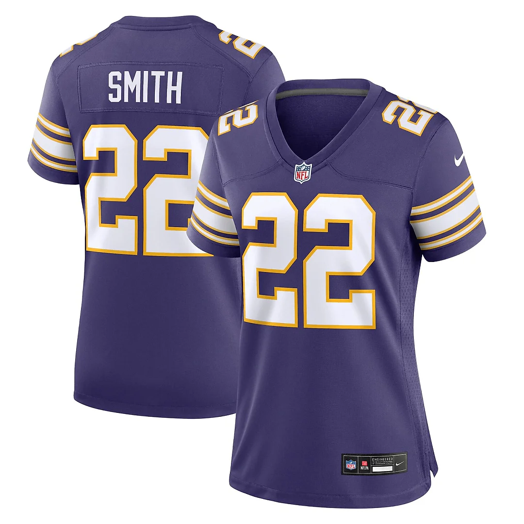 Zennovawear Harrison Smith Minnesota Vikings Women's Alternate Game Jersey - Purple