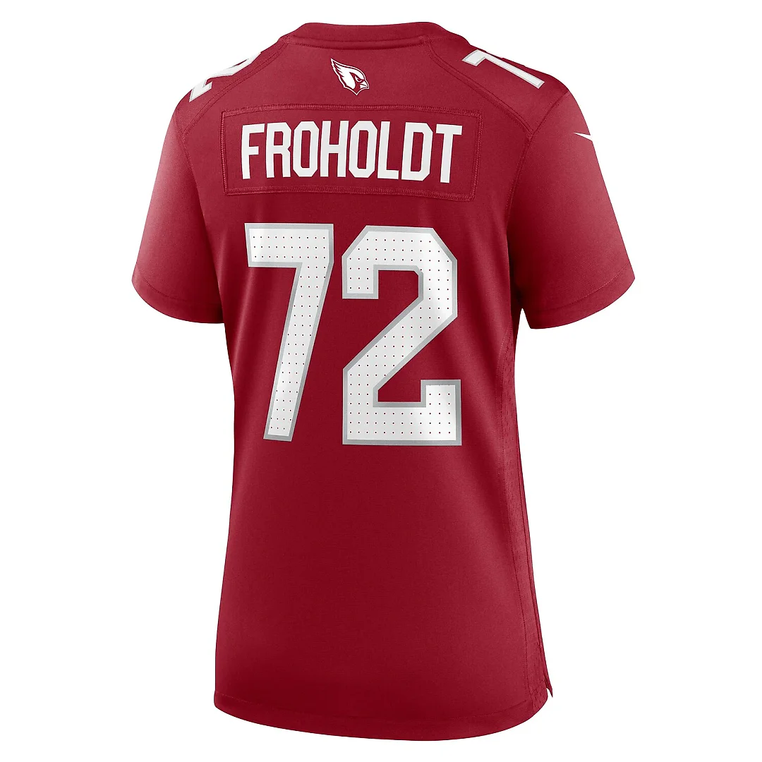 Zennovawear Hjalte Froholdt Arizona Cardinals Women's Game Jersey - Cardinal