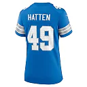 Zennovawear Hogan Hatten Detroit Lions Women's Game Jersey - Blue