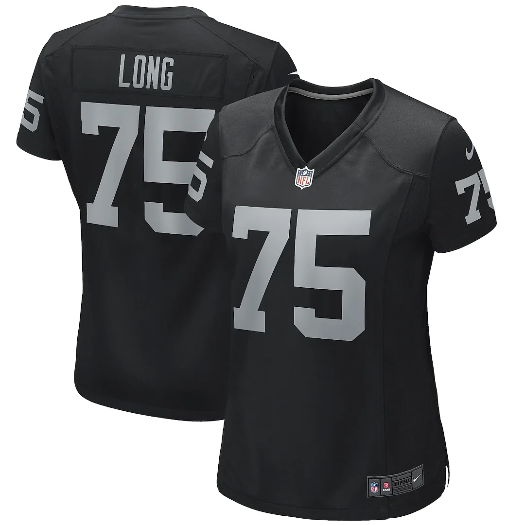 Zennovawear Howie Long Las Vegas Raiders Women's Game Retired Player Jersey - Black