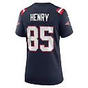 Zennovawear Hunter Henry New England Patriots Women's Game Jersey - Navy