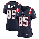 Zennovawear Hunter Henry New England Patriots Women's Game Jersey - Navy