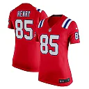 Zennovawear Hunter Henry New England Patriots Women's Team Game Jersey - Red