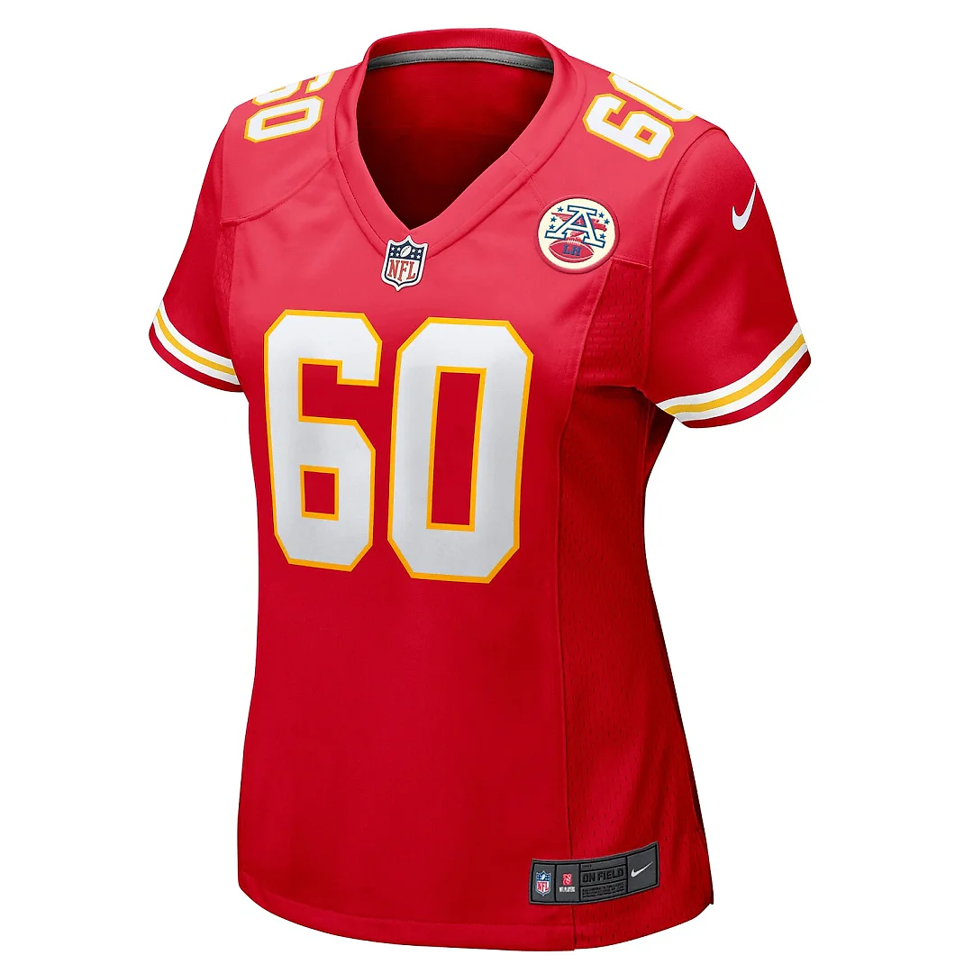 Zennovawear Hunter Nourzad Kansas City Chiefs Women's Game Jersey - Red