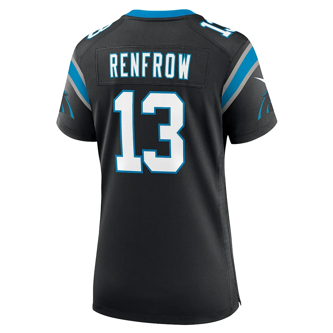 Zennovawear Hunter Renfrow Carolina Panthers Women's Team Game Jersey - Black