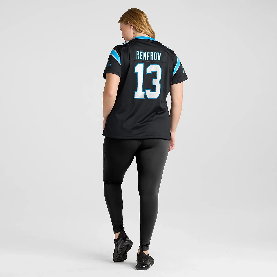 Zennovawear Hunter Renfrow Carolina Panthers Women's Team Game Jersey - Black