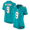 Zennovawear Ifeatu Melifonwu Miami Dolphins Women's Team Game Jersey - Aqua