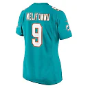 Zennovawear Ifeatu Melifonwu Miami Dolphins Women's Team Game Jersey - Aqua