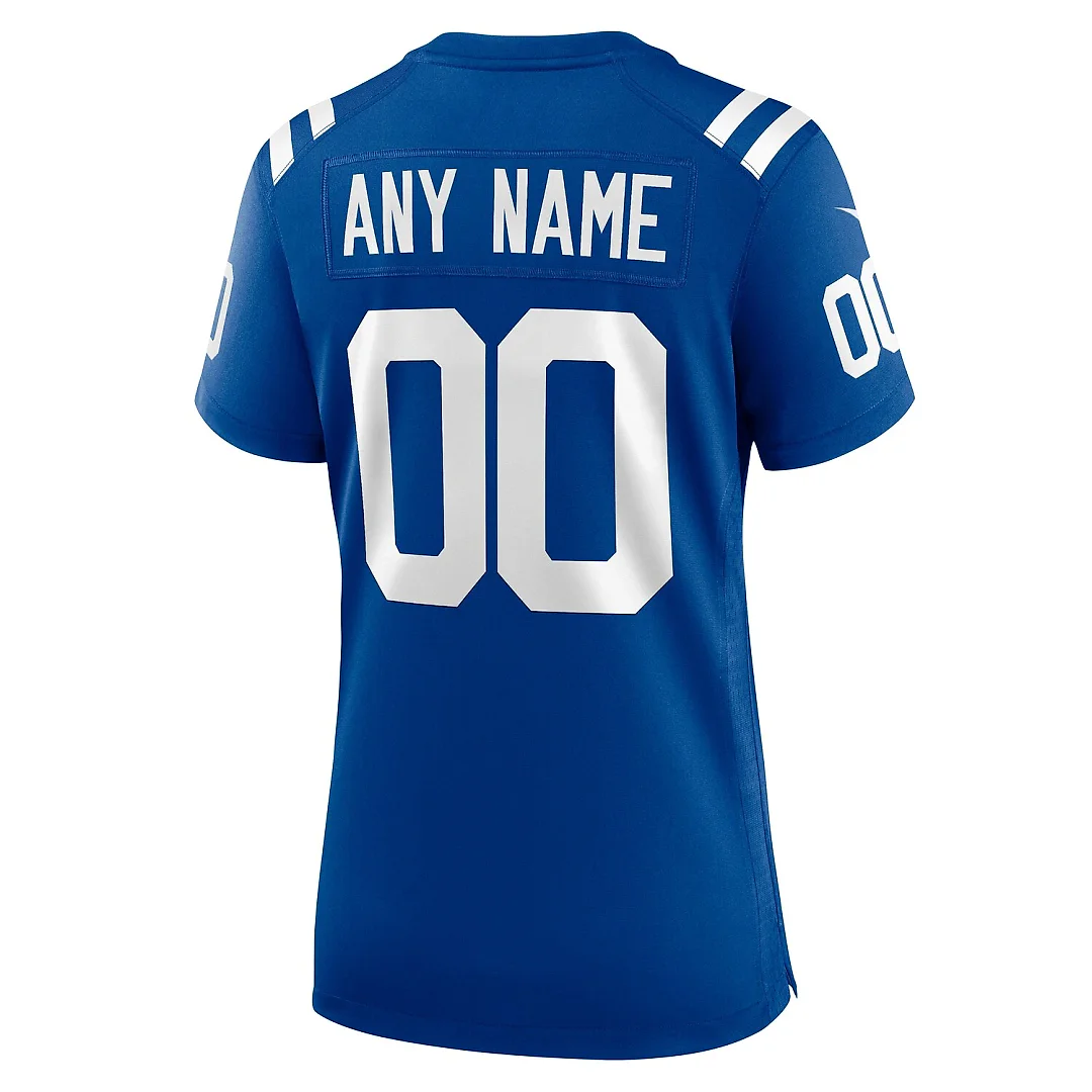 Zennovawear Indianapolis Colts Women's Custom Game Jersey - Royal