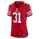 Zennovawear Isaac Guerendo San Francisco 49ers Women's Team Game Jersey - Scarlet