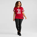 Zennovawear Isaac Guerendo San Francisco 49ers Women's Team Game Jersey - Scarlet