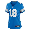 Zennovawear Isaac TeSlaa Detroit Lions Women's Game Player Jersey - Blue
