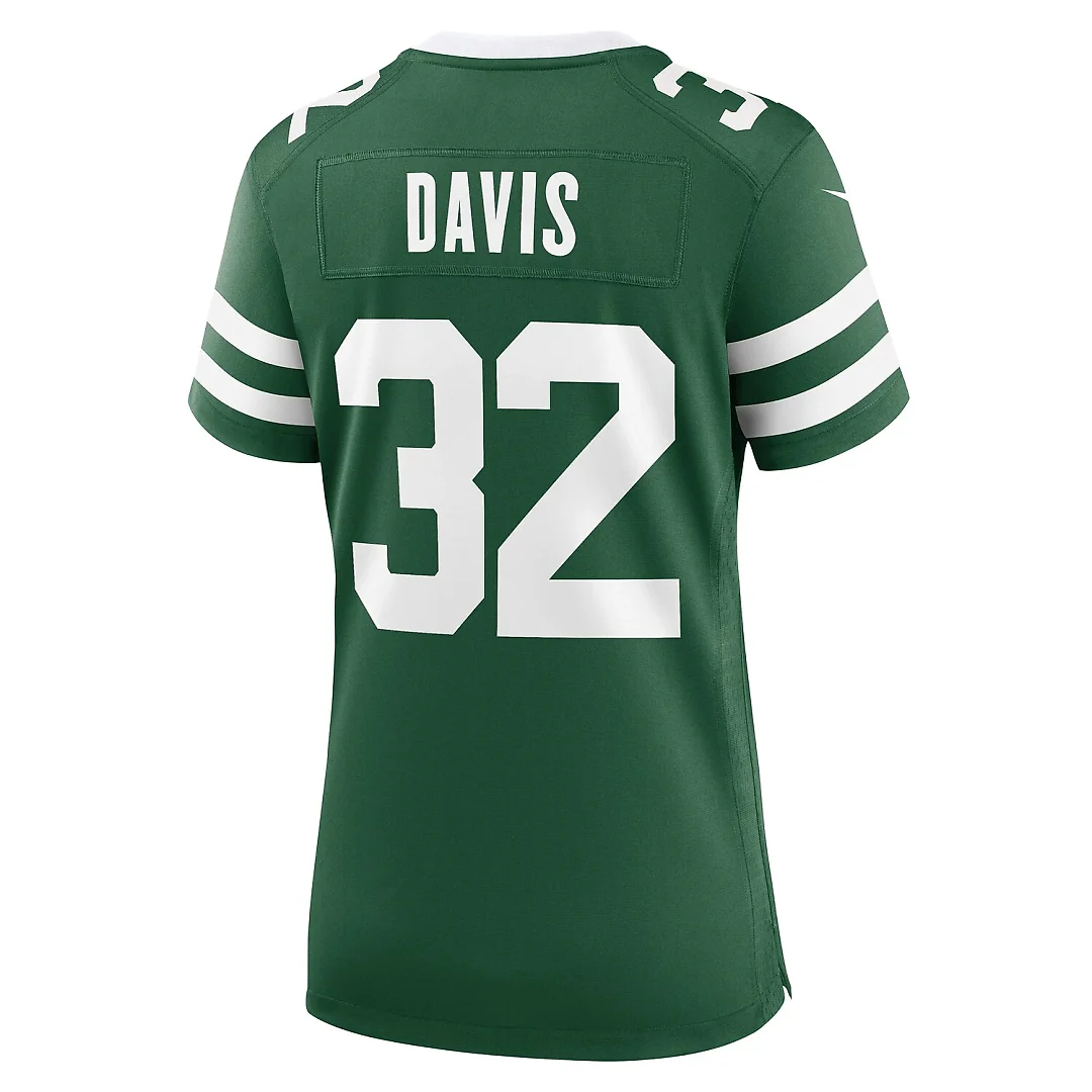 Zennovawear Isaiah Davis New York Jets Women's Game Jersey - Legacy Green
