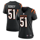 Zennovawear Isaiah Foskey Cincinnati Bengals Women's Team Game Jersey - Black